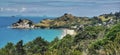 A view on the Hahei beach, Coromandel, New Zealand