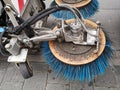 View of hako gutter brooms road sweeper brushes
