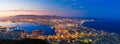 View of Hakodate city, Hokkaido in the twilight