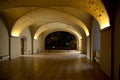 View of a hall of the Strahov Monastery in Prague Royalty Free Stock Photo