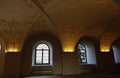 View of a hall of the Strahov Monastery in Prague Royalty Free Stock Photo