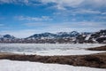 View of the Hallingskarvet National Park Norway, Scandinavia, Europe Royalty Free Stock Photo