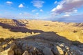 View of HaMakhtesh HaKatan small crater