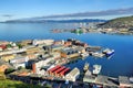 View of Hammerfest City, Norway Royalty Free Stock Photo