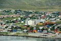 View of Hammerfest City, Norway Royalty Free Stock Photo