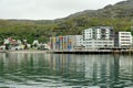 View of Hammerfest City, Norway Royalty Free Stock Photo