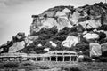 A view of Hampi India , the ruined temple town of vijayanagara dynasty presently in karnataka