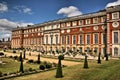 A view of Hampton Court Palace in London