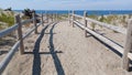 Hanlan\'s Point Nude Beach view on Toronto Islands Royalty Free Stock Photo