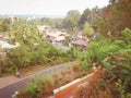 View to Panaji Panjim from Hanuman temple. Goa, India.