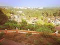 View to Panaji Panjim from Hanuman temple. Goa, India.