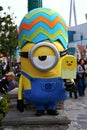 View of HAPPY MINION statue