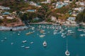 Ponza Island, the largest island of the Italian Pontine Islands archipelago Royalty Free Stock Photo