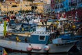 Ponza Island, the largest island of the Italian Pontine Islands archipelago