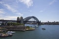 View at Harbour Bridge in Sidney