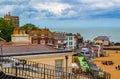 View of Harbour street Broadstairs Viking Bay Kent UK