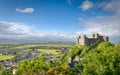 A view of the world famous Harlech Castle that overlooks Tremadog Bay