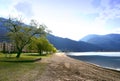 View of harrison hot springs Royalty Free Stock Photo