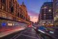 View of Harrods with christmas decorations Royalty Free Stock Photo