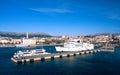 View of haven in Split