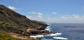 View of Hawaiian coastline Royalty Free Stock Photo