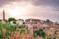 View of Hazreti Suleyman mosque and Diyarbakir Archaeological Museum