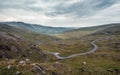 View of Healy Pass in County Cork in Ireland