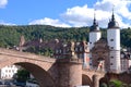 View on Heidelberg old town entrance