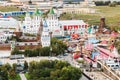 View from the heights to the Izmailovo Kremlin