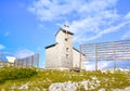 View of Heilbronn Chapel in Dachstein Mountains Upper Austria