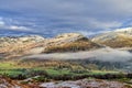 A view of Helm Crag, a fell in the English lake District.