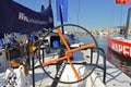 View From The Helm Of A Volvo Ocean Race Boat