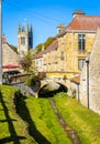 A view of Helmsley, a market town and civil parish in the Ryedale district of North Yorkshire, England Royalty Free Stock Photo