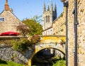 A view of Helmsley, a market town and civil parish in the Ryedale district of North Yorkshire, England Royalty Free Stock Photo