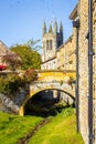 A view of Helmsley, a market town and civil parish in the Ryedale district of North Yorkshire, England Royalty Free Stock Photo