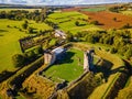 A view of Helmsley, a market town and civil parish in the Ryedale district of North Yorkshire, England Royalty Free Stock Photo