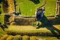 A view of Helmsley, a market town and civil parish in the Ryedale district of North Yorkshire, England Royalty Free Stock Photo