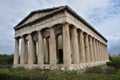 View of Hephaistos Temple Royalty Free Stock Photo