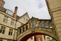 View of the Hertford Bridge Oxford Royalty Free Stock Photo