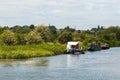 View of Hertford from the river Lea