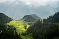 View from Herzogstand Bavaria Germany Royalty Free Stock Photo