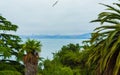 View from Heybeliada Princes Island Maramara Sea and Istanbul city