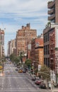 View from the high line in Chelsea, New York Royalty Free Stock Photo