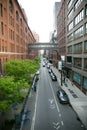 View of the High Line streets in Chelsea, New York. May 2019 Royalty Free Stock Photo