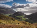 View from High Rigg over Thirlmere and St Johns in the Vale, Lake District