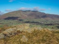 View from High Rigg of Blencathra and over St Johns in the Vale, Lake District