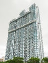 View of Residential Condominium in Modern City