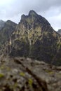 View on high Tatra Mountains