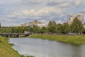 View of the Highland District of Kharkov from the Lopan River, U