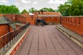 View of the hill called Kosciusko Mound in Krakow in Poland